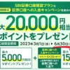 三井住友カードのSBI証券口座開設・証券口座開設キャンペーン